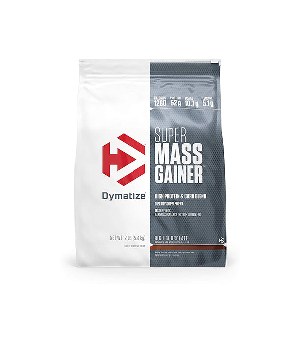 SUPER MASS GAINER 12LBS BY DYMATIZE
