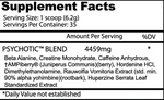 Load image into Gallery viewer, PSYCHOTIC PRE-WORKOUT 35 SERVINGS BY INSANE LABZ (clumped)