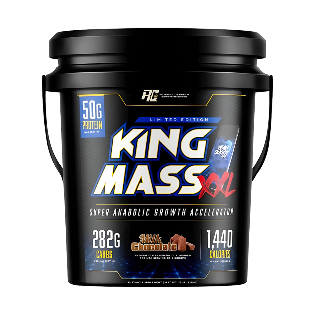 RONNIE COLEMAN SIGNATURE SERIES KING MASS XXL SUPER ANABOLIC GROWTH ACCELERATOR 15 LBS