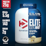 Load image into Gallery viewer, ELITE 100% WHEY 5LBS BY DYMATIZE - 5lbs