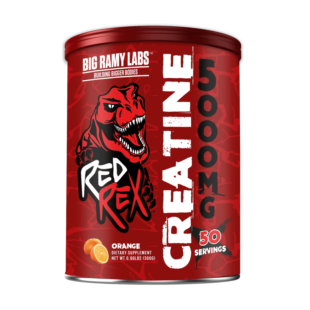 RED REX CREATINE 5000MG FLAVORED 50 SERVINGS