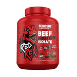 Load image into Gallery viewer, RED REX BEEF PROTEIN 4LBS 60 SERVINGS BY BIG RAMY LABS
