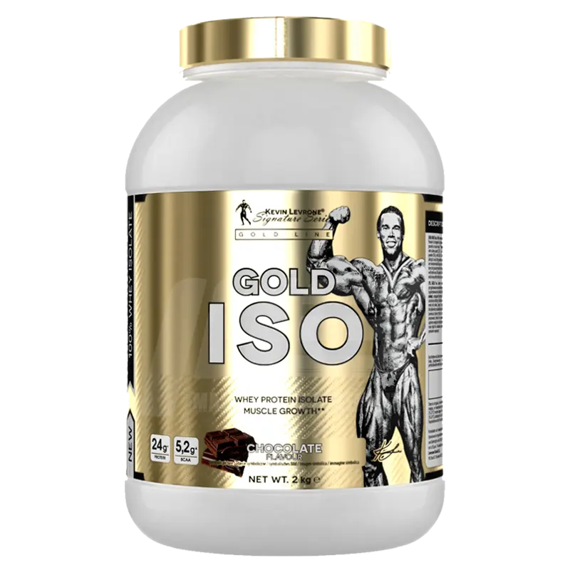 GOLD ISO WHEY 2KG 66 SERVINGS BY KEVIN LEVRONE