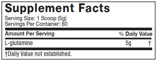 PLATINUM GLUTAMINE 60 SERVINGS BY MUSCLETECH