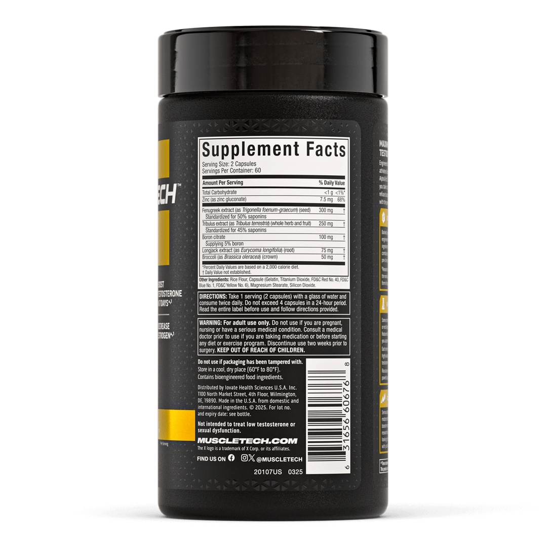 ALPHATEST 120 CAPS BY MUSCLETECH