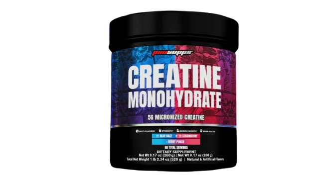 CREATINE MONOHYDRATE DUAL FLAVOR TUB BY PROSUPPS
