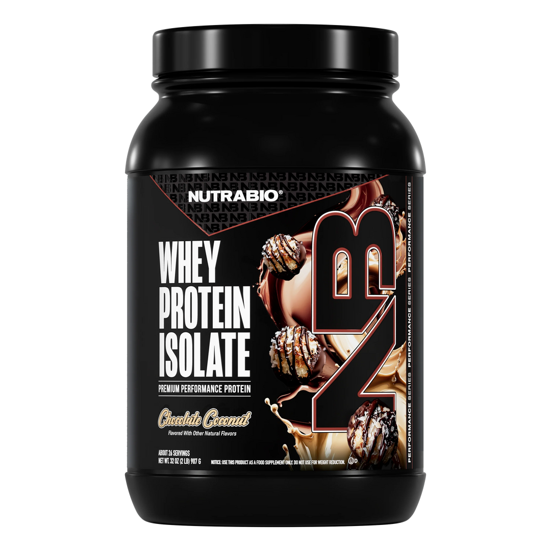 WHEY PROTEIN ISOLATE 2LBS BY NUTRABIO