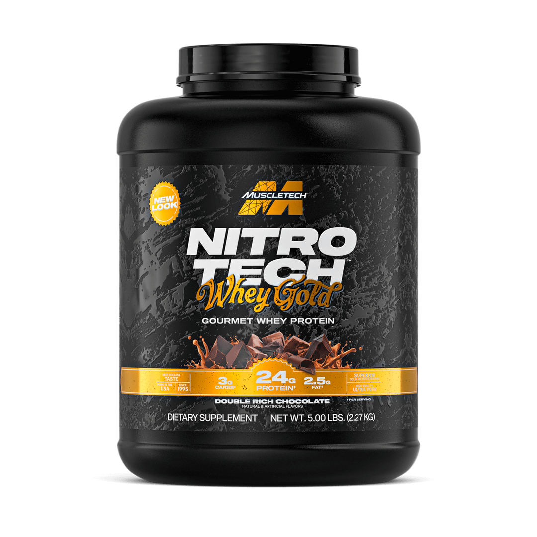 NITROTECH WHEY GOLD 5.03LBS 69 SERVINGS BY MUSCLETECH