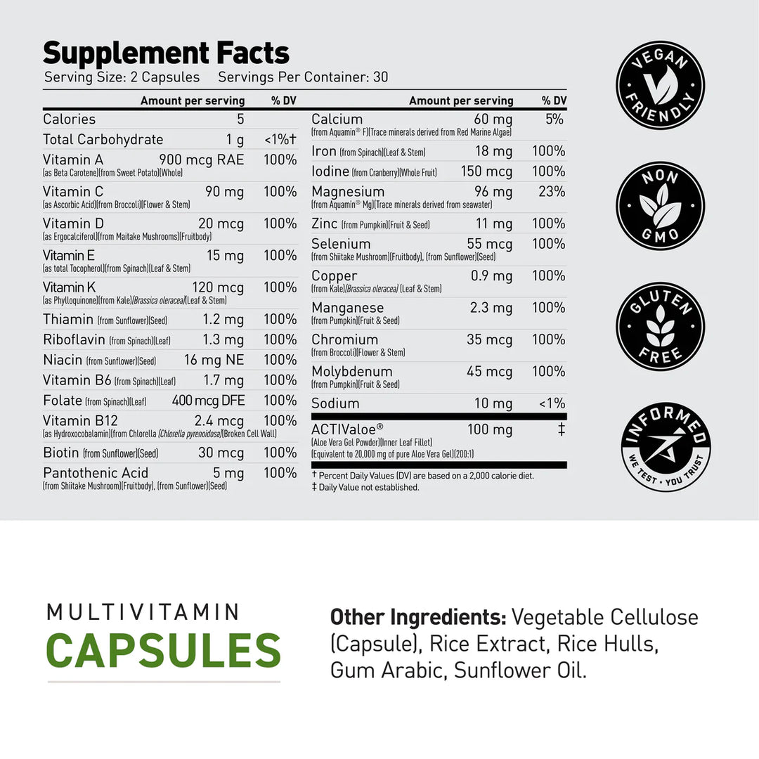 MULTIVITAMINS 30 SERVINGS BY KAGED