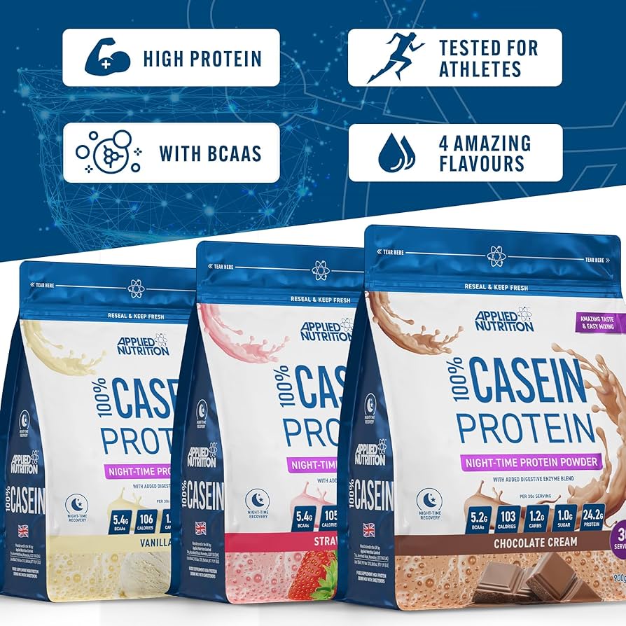 100% CASEIN PROTEIN 30 SERVINGS BY APPLIED NUTRITION