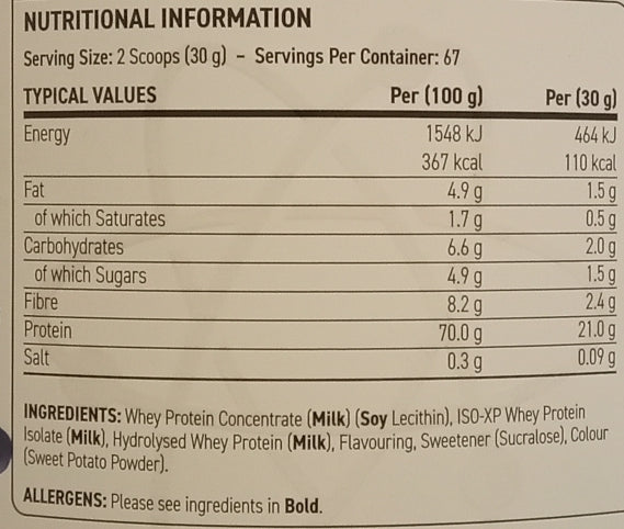 CRITICAL WHEY 67 SERVINGS BY APPLIED NUTRITION