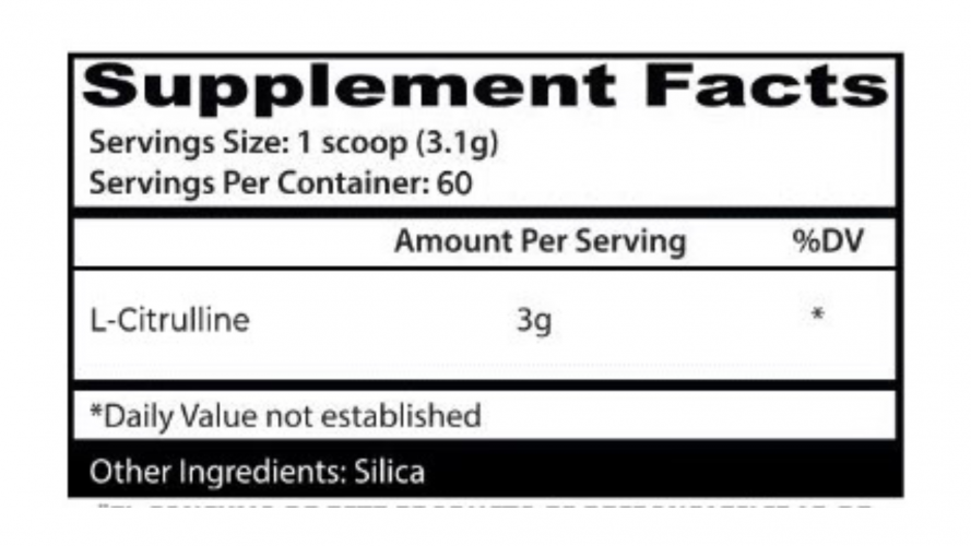 L-CITRULLINE 60 SERVINGS BY INSANE LABS