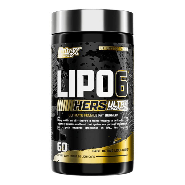 LIPO 6 BLACK HERS UC 60 CAPS BY NUTREX RESEARCH