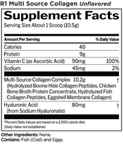 MULTI-SOURCE COLLAGEN 25 SERVINGS BY RULE 1