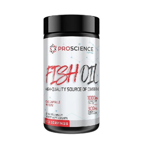 PROSCIENCE NUTRA ULTRA PURE FISH OIL OMEGA-3 1000MG 100 SOFTGELS