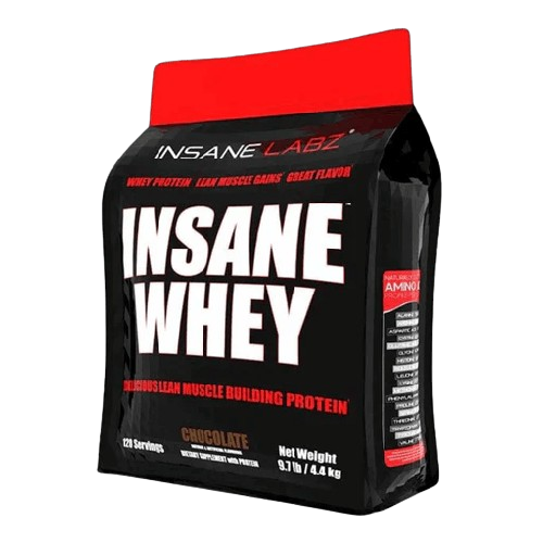 INSANE WHEY 10LBS 120 SERVINGS BY INSANE LABS
