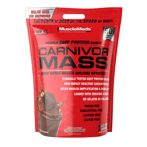 CARNIVOR MASS 100% BEEF PROTEIN MASS GAINER 10.74LBS
