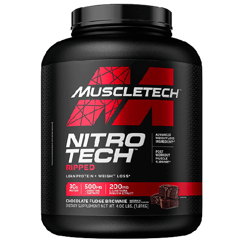 NITROTECH RIPPED 4LBS 40 SERVINGS BY MUSCLETECH