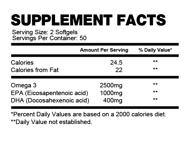 OMEGA 3 TRIPLE STRENGTH BY ENHANCED LABS