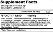 PSYCHOTIC 60 SERVINGS BY INSANE LABZ
