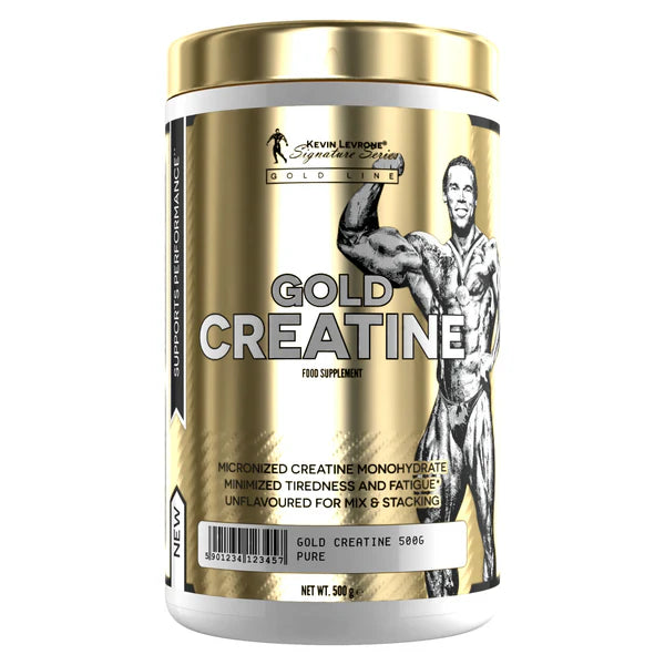 GOLD CREATINE 100 SERVINGS 500G BY KEVIN LEVRONE